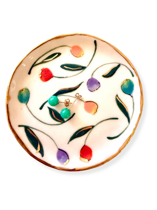 Tulip Trinket Plate