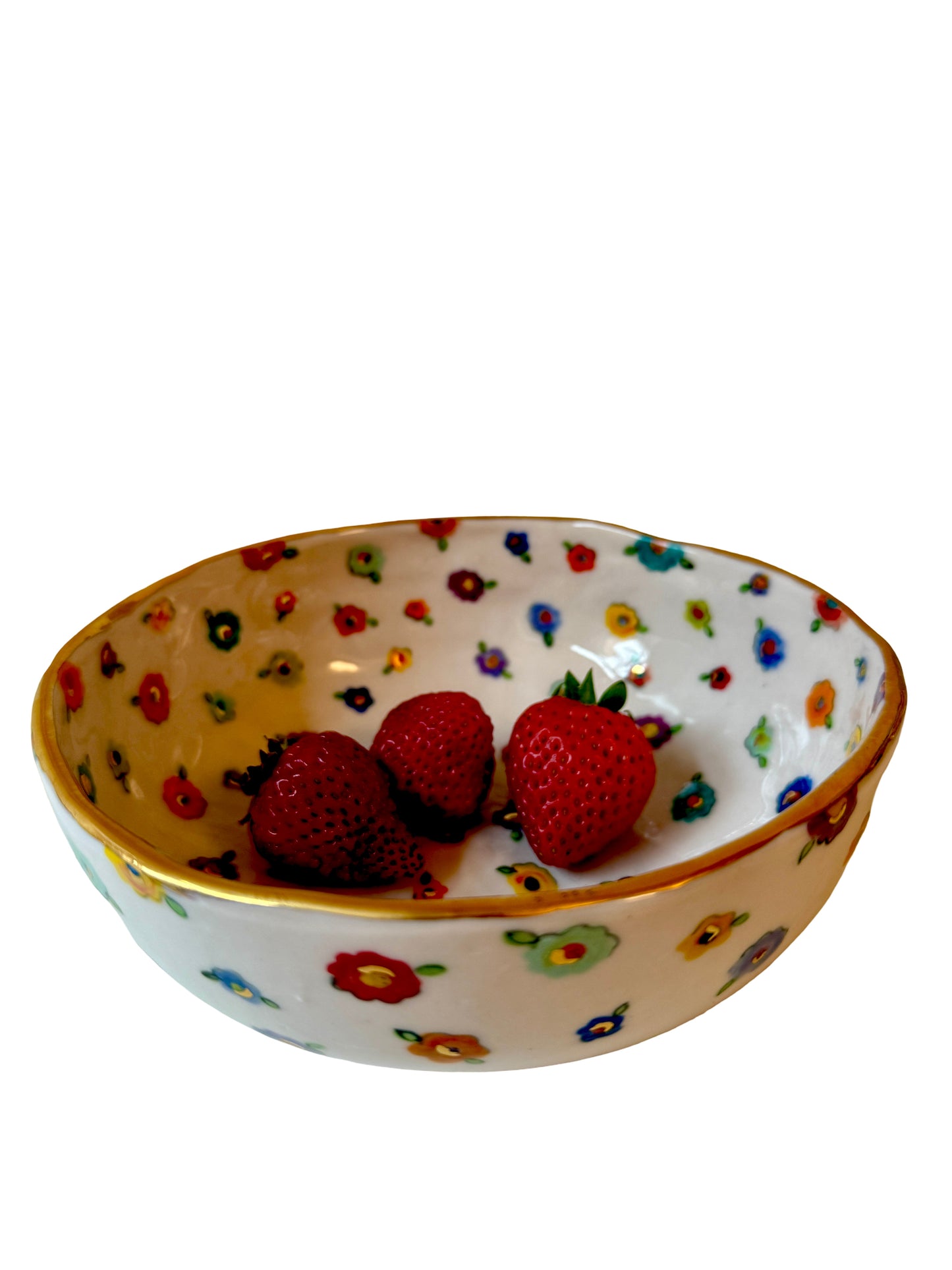 Small Flower Large Bowl