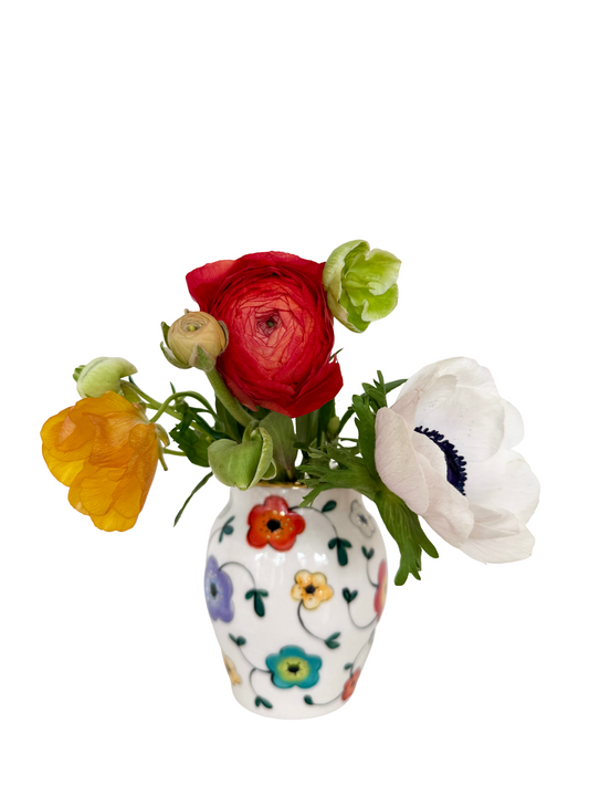 Large Flower Mini Vase