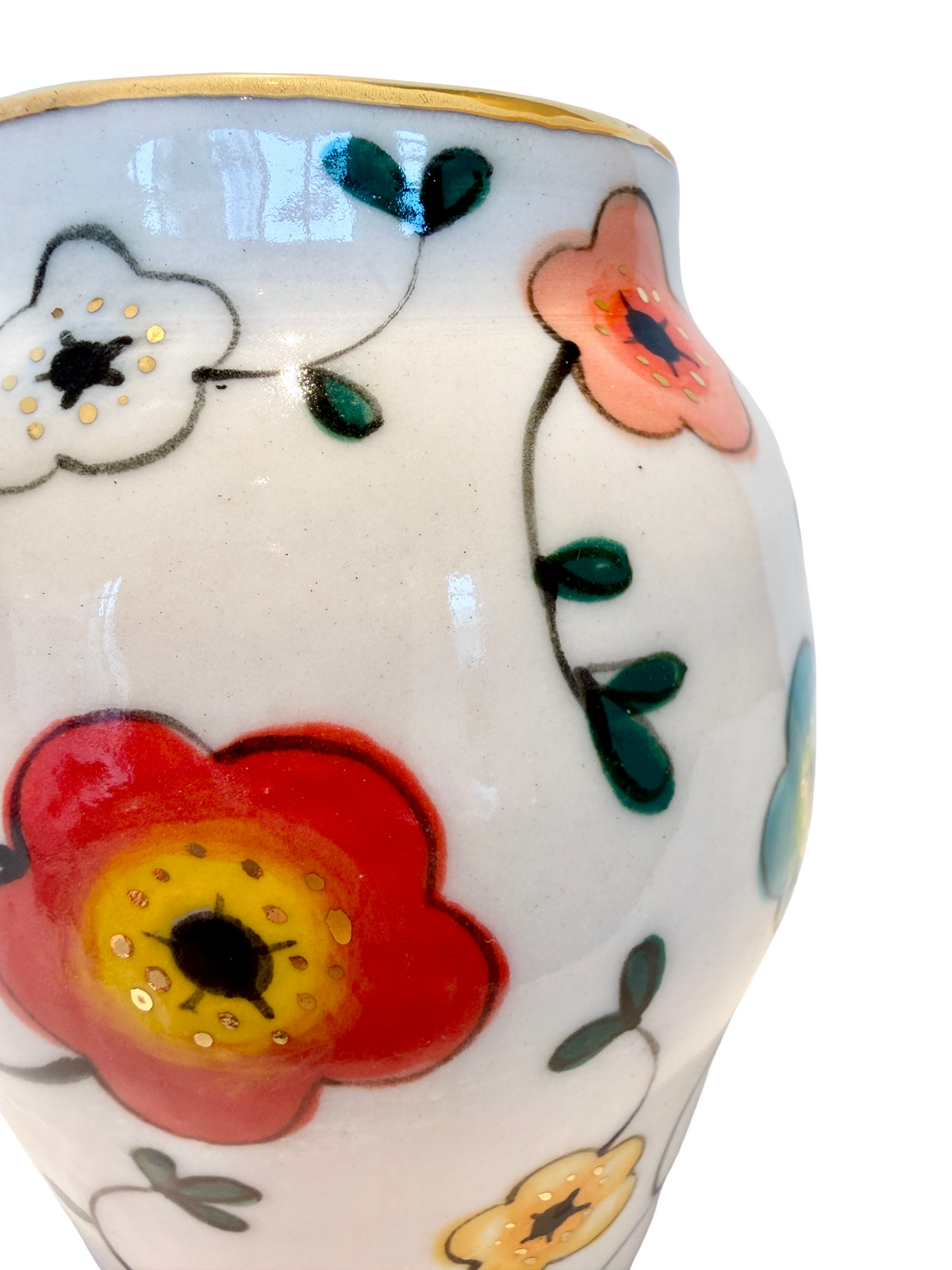 Large Flower Mini Vase