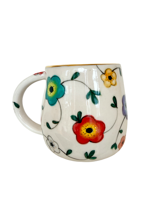 Large Flower Mug