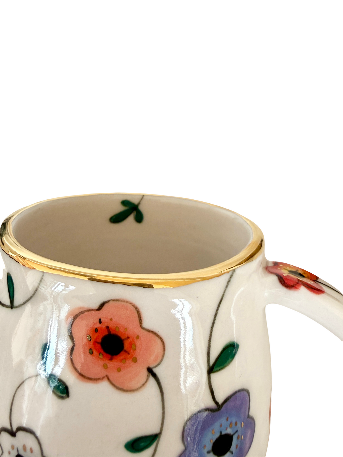 Large Flower Mug