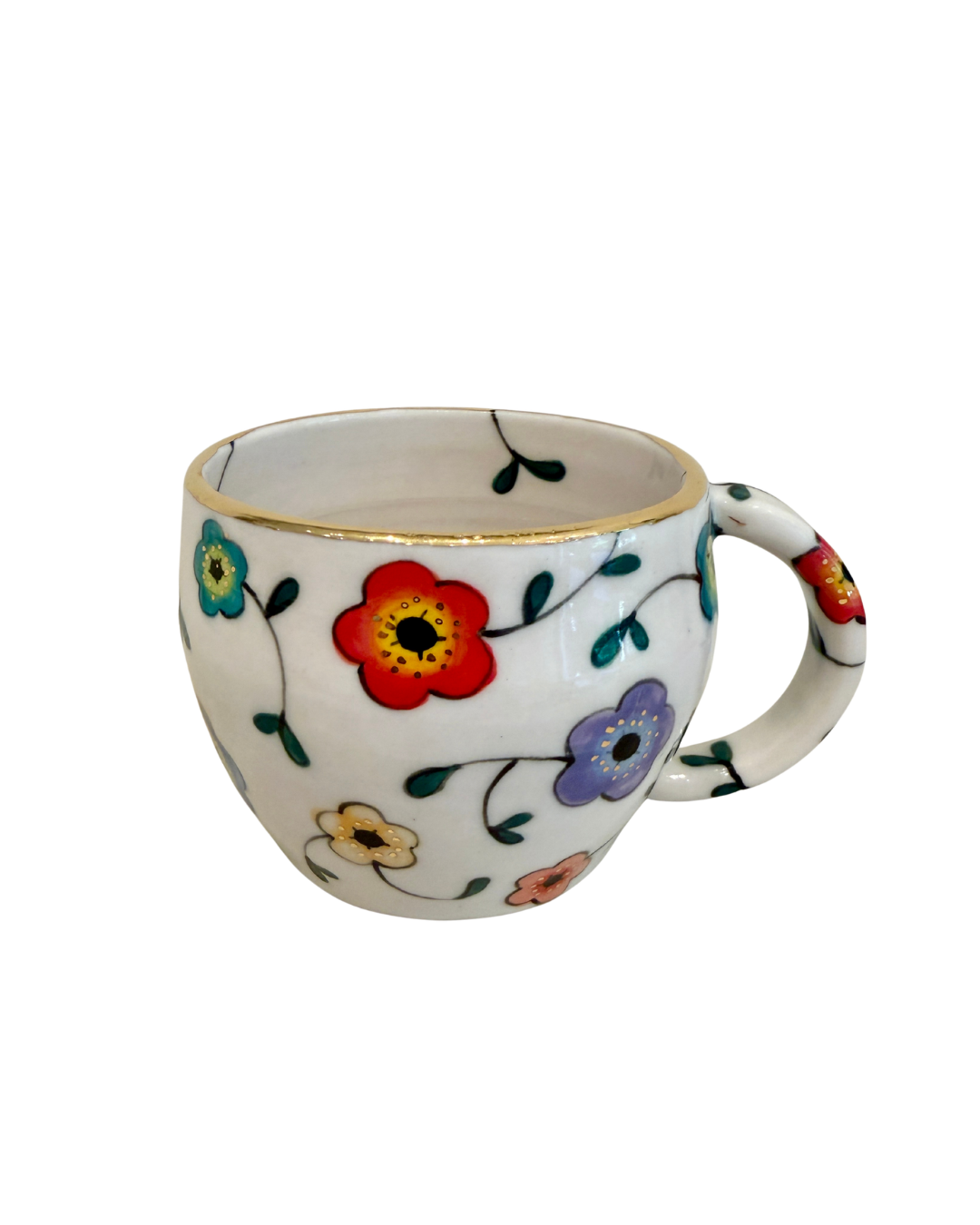 Large Flower Mug