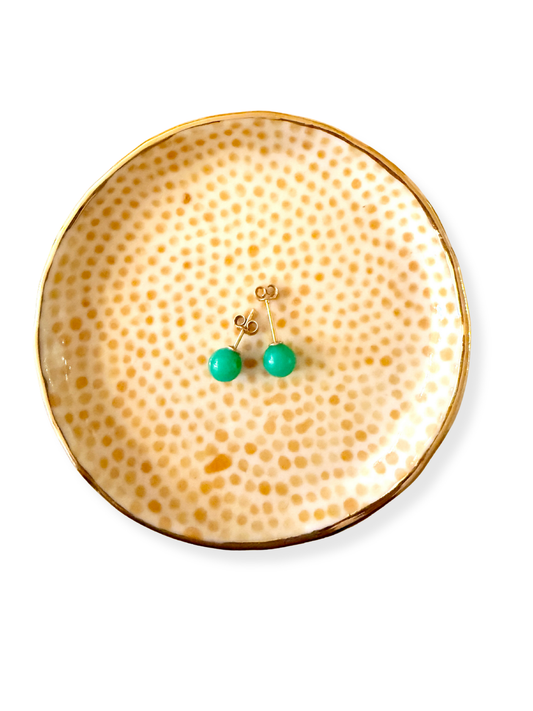 Amber Dot Trinket Plate
