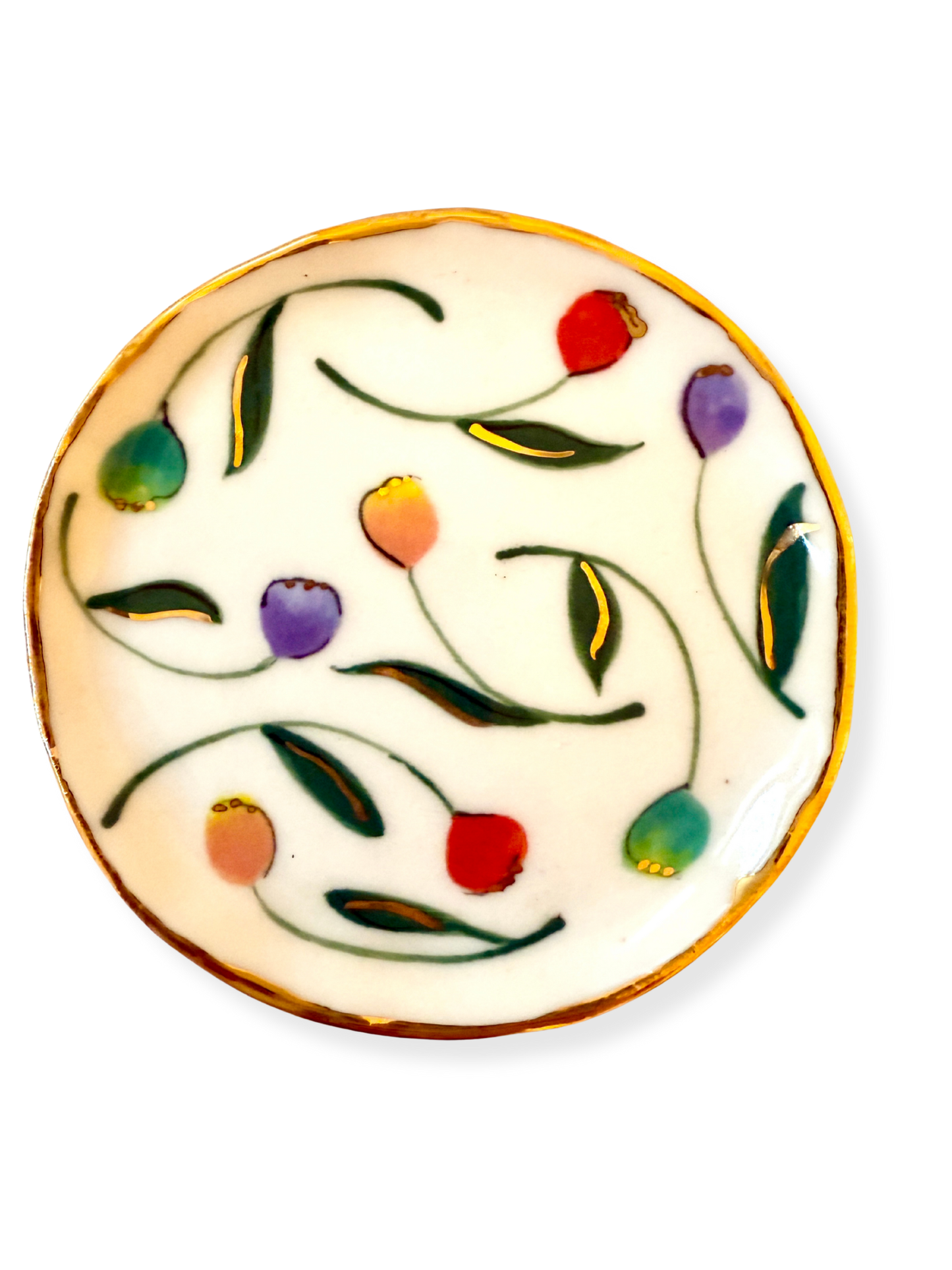 Tulip Trinket Plate