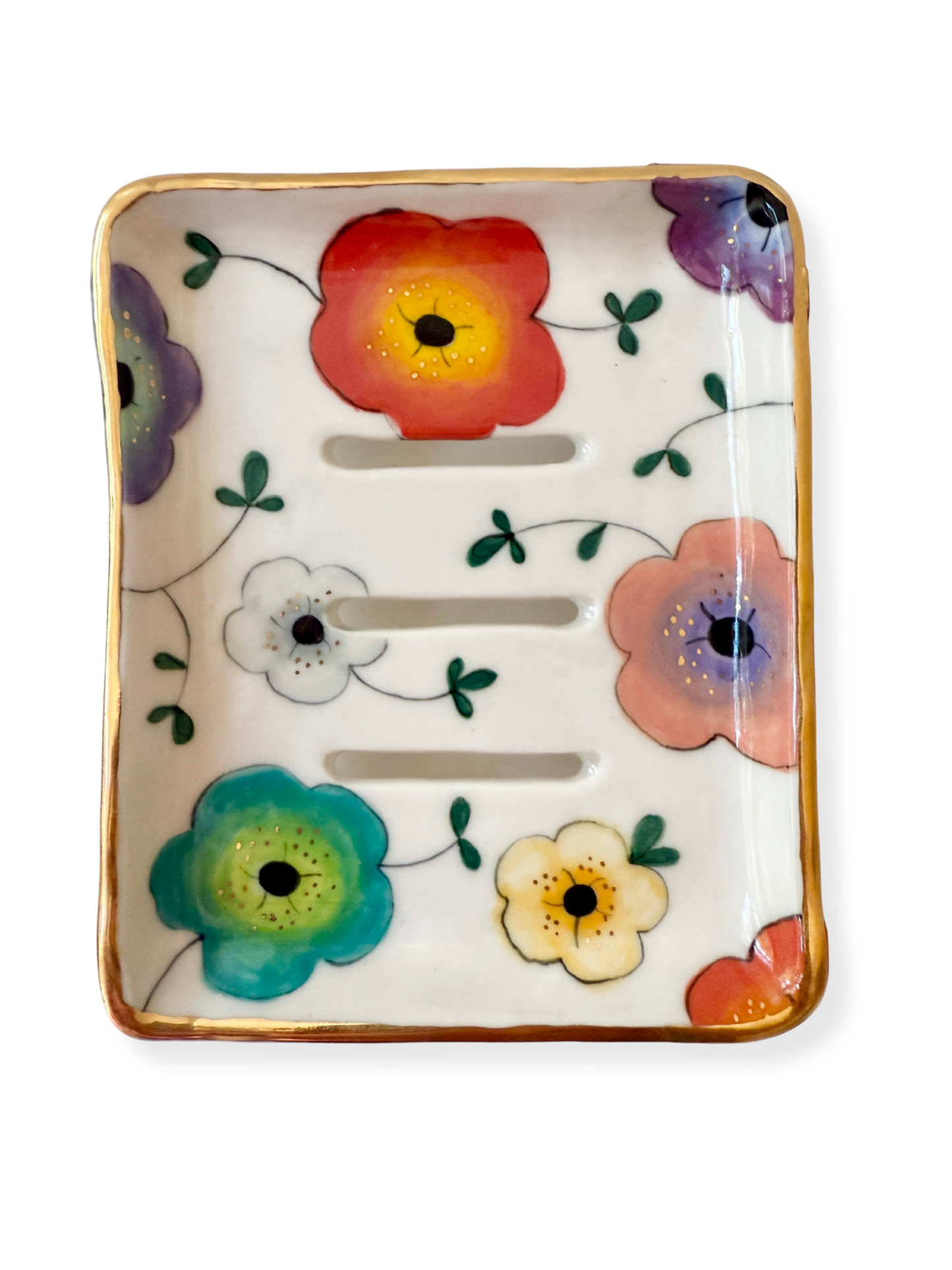 Large Flower Soap Dish