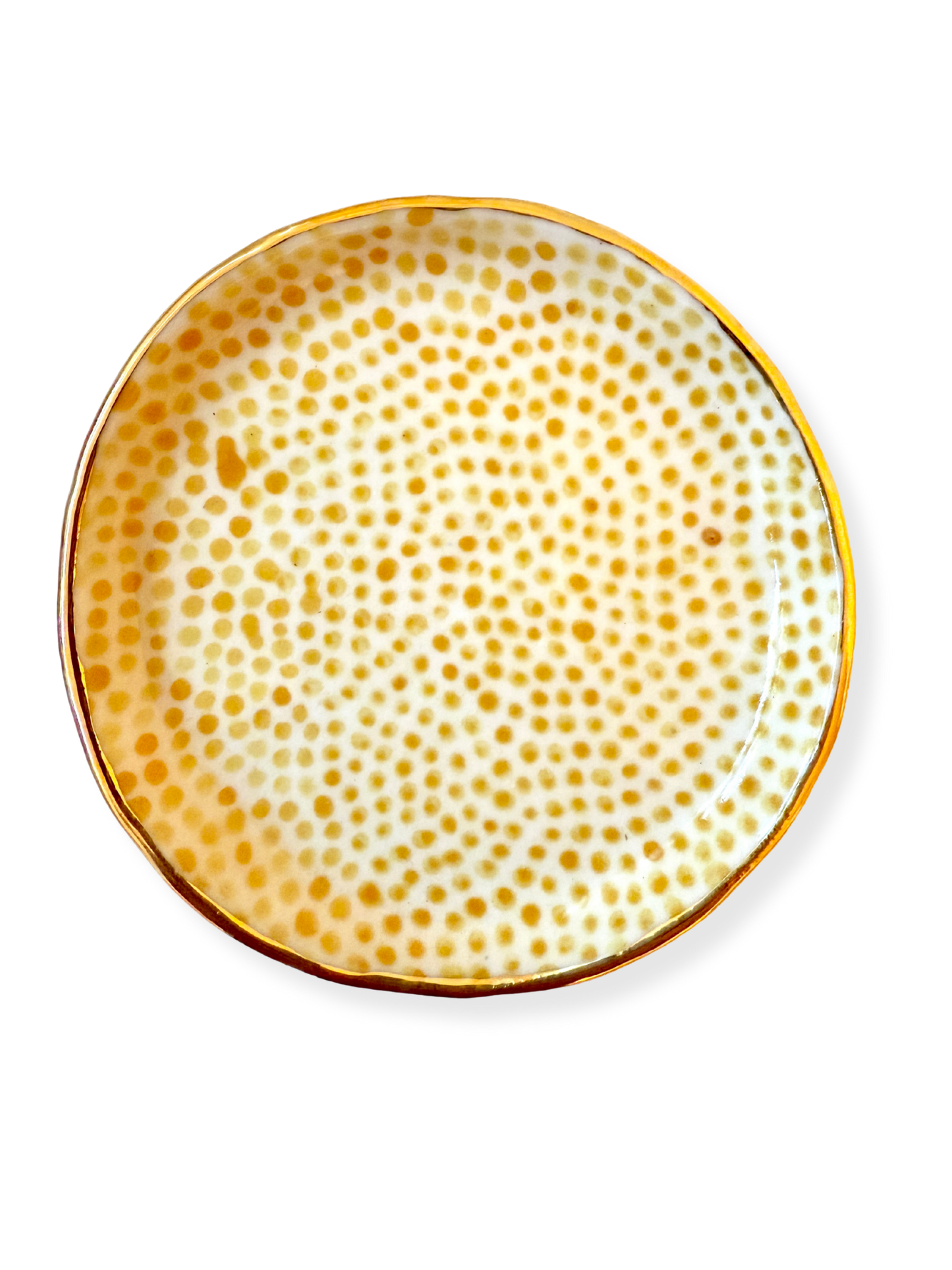 Amber Dot Trinket Plate