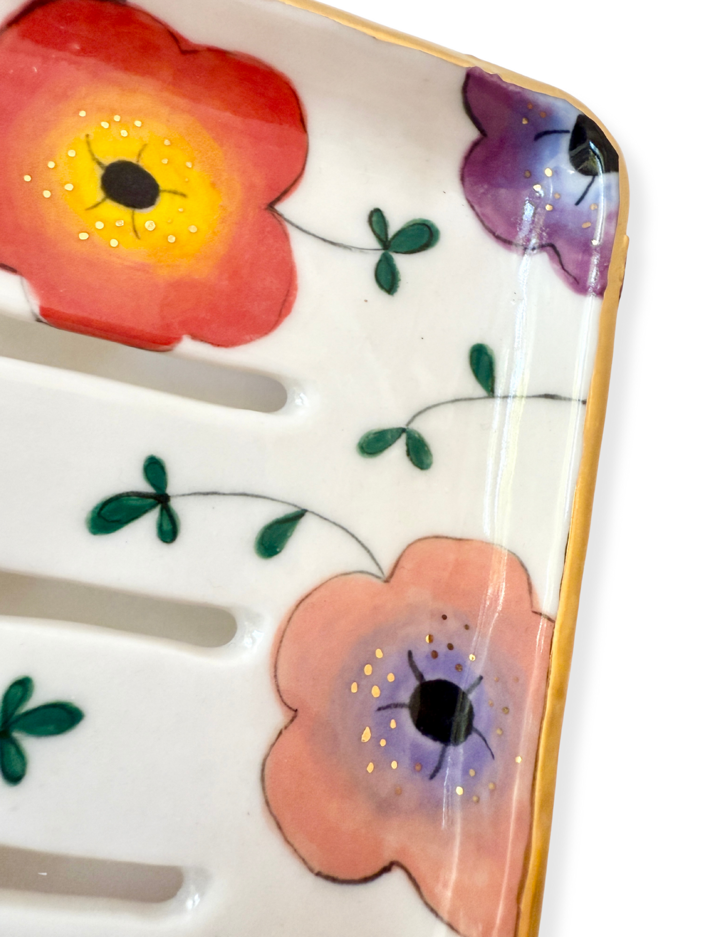 Large Flower Soap Dish