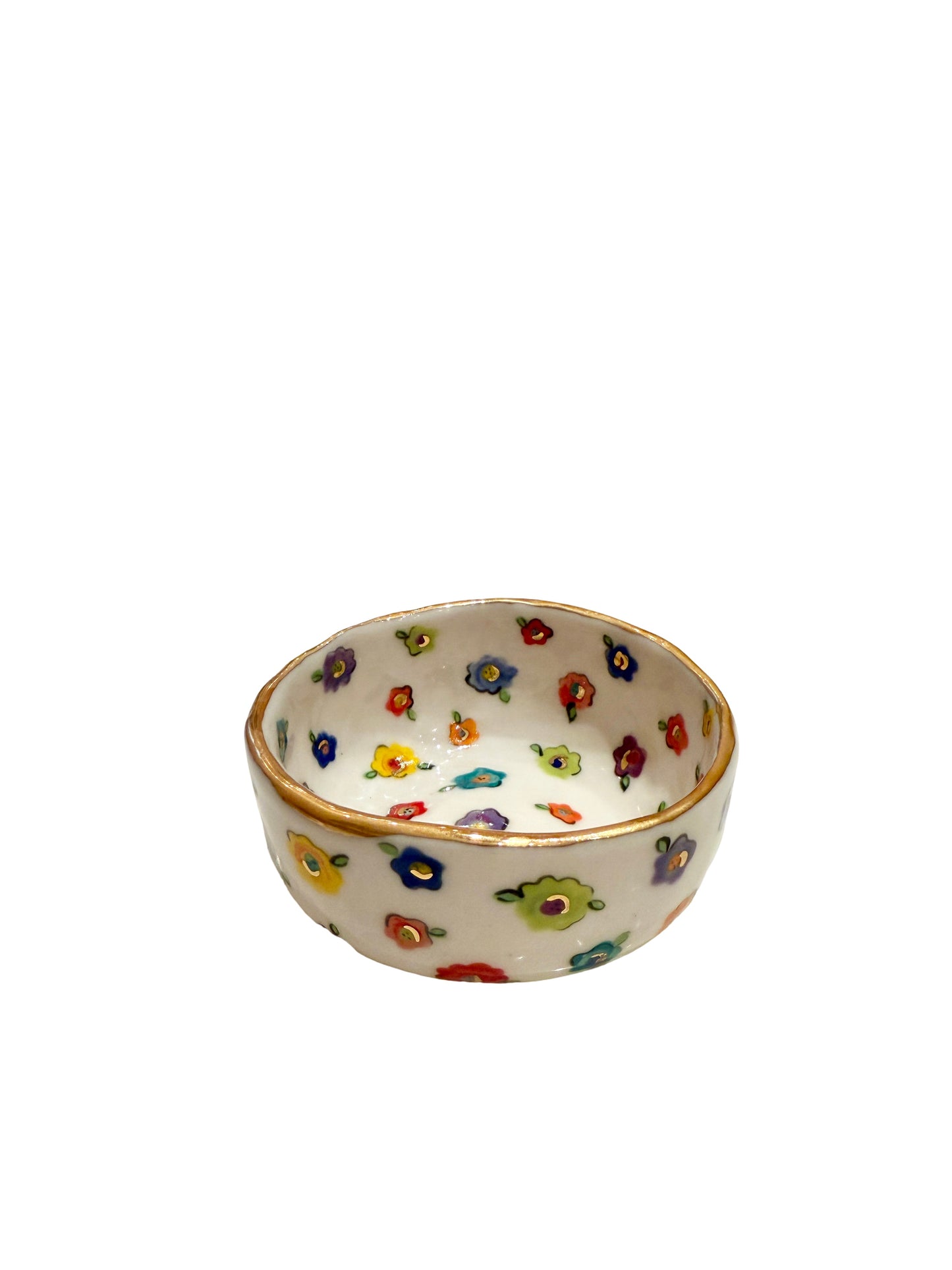 Small Flower Trinket Dish