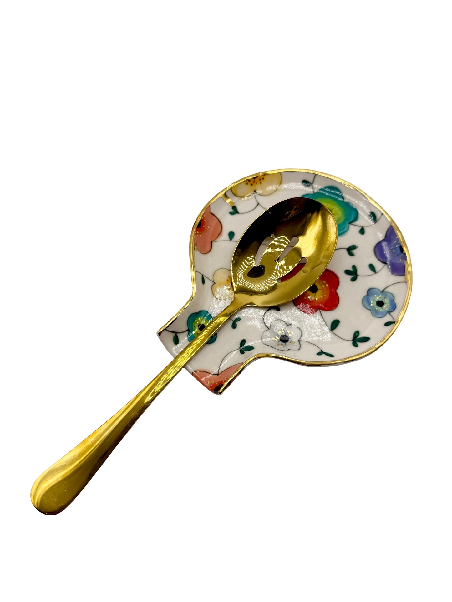 Large Flower Spoon Rest
