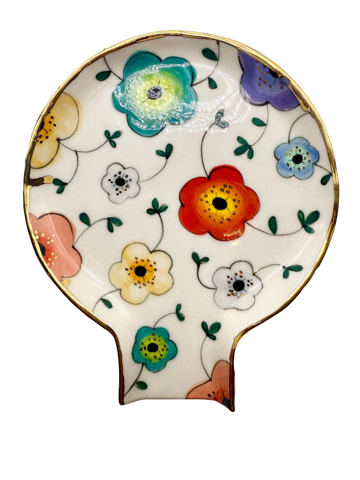 Large Flower Spoon Rest