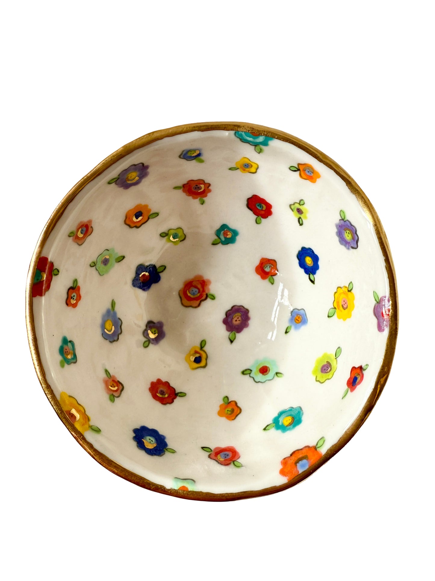 Small Flower Medium Bowl