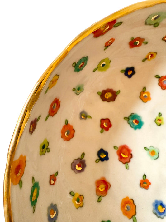 Small Flower Large Bowl