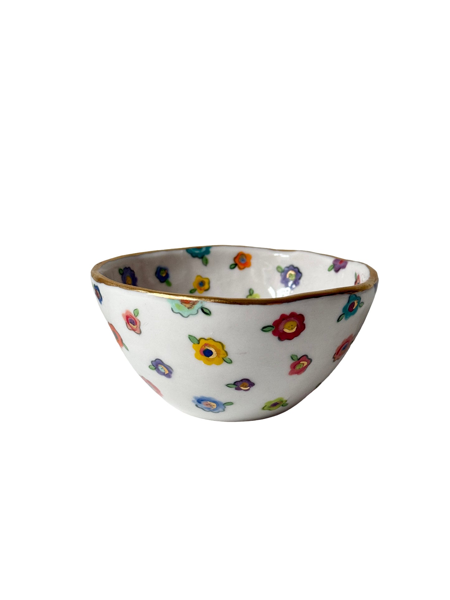 Small Flower Medium Bowl
