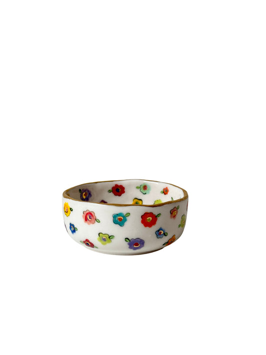 Small Flower Trinket Dish