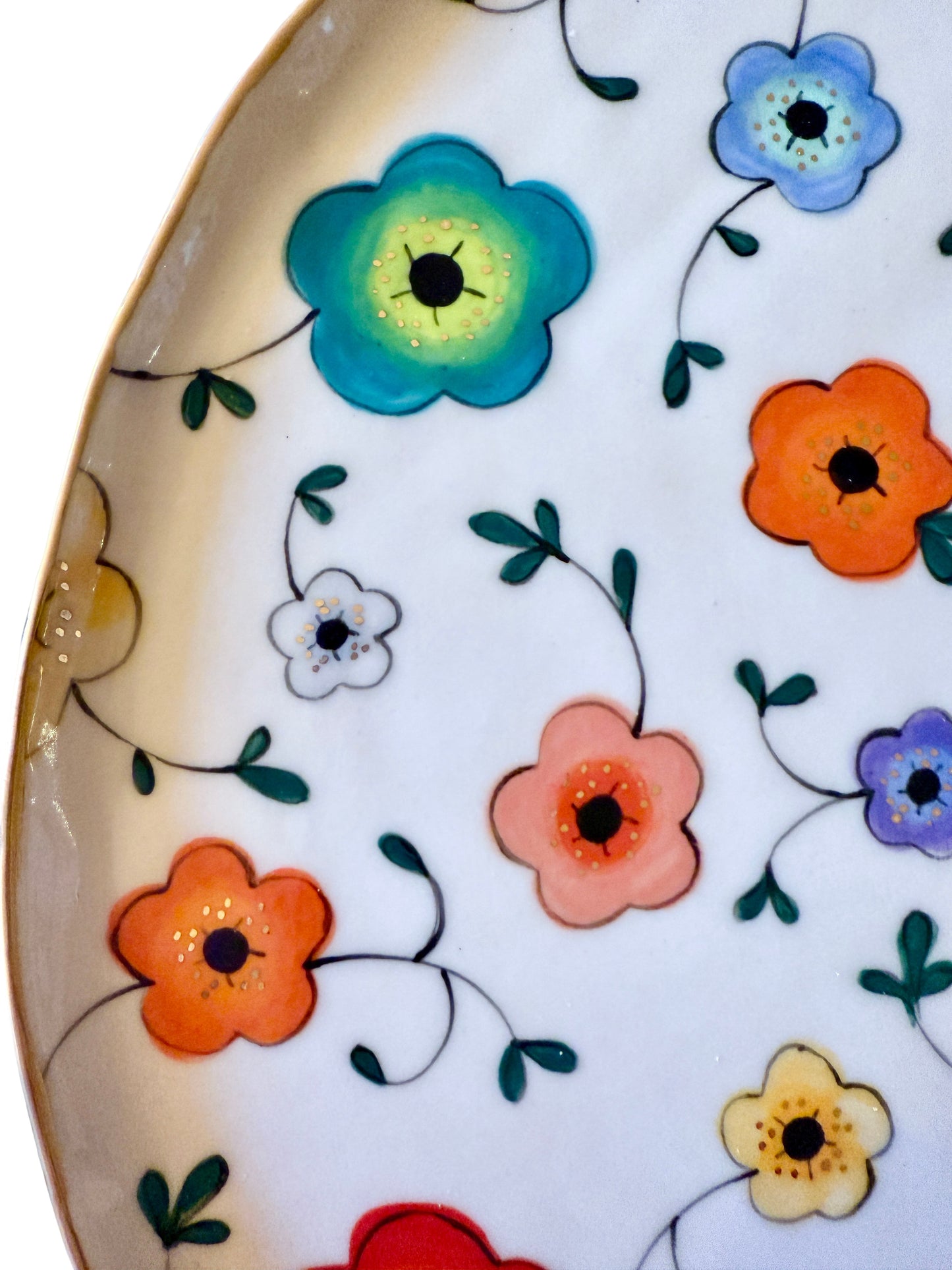 Large Flower Extra Large Platter