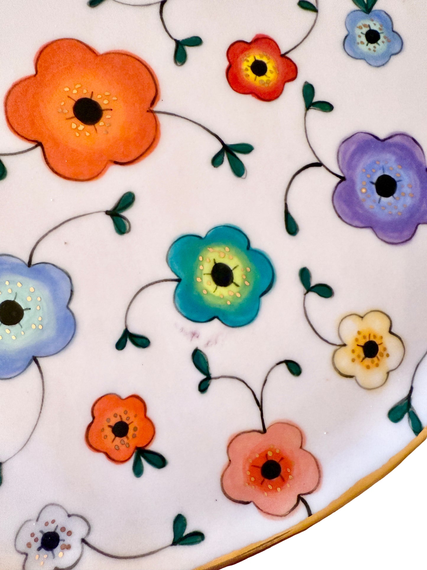 Large Flower Extra Large Platter