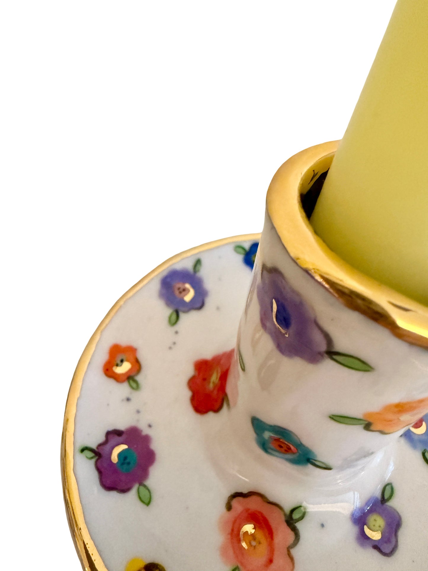 Small Flower Candleholders