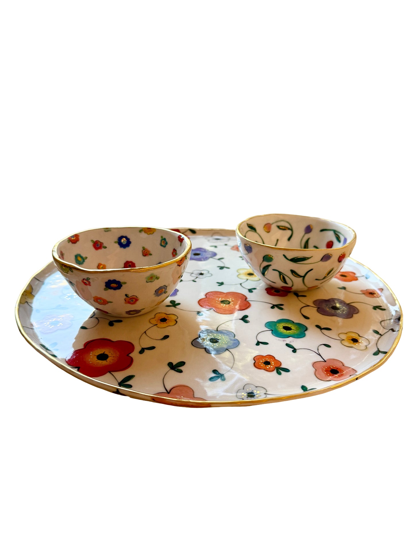 Large Flower Extra Large Platter