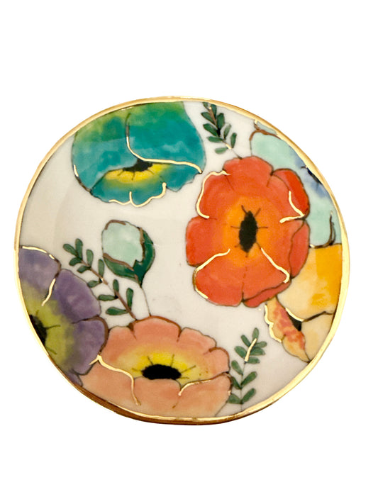 Large Bloom Trinket Plate