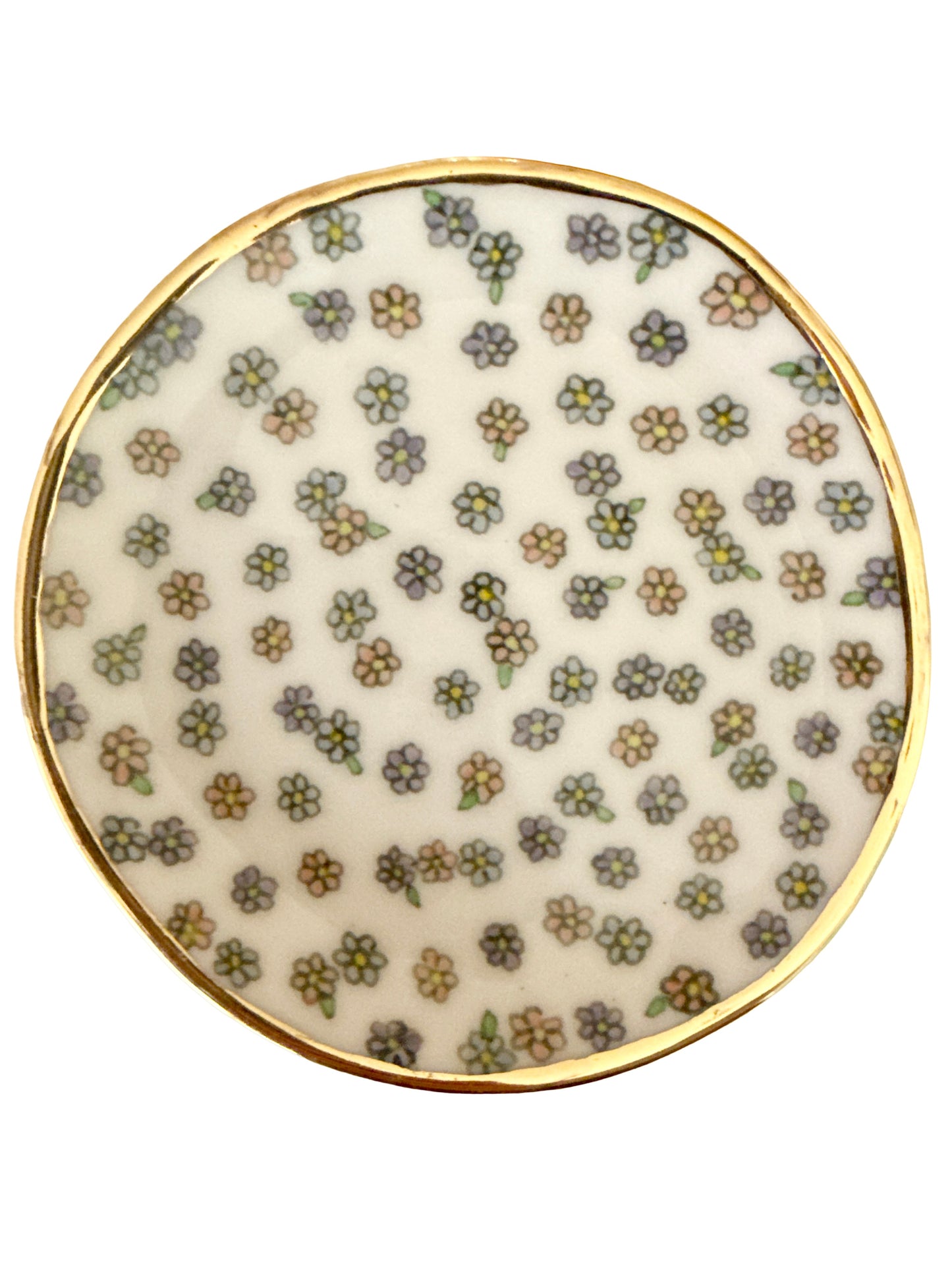 Tiny Flower Trinket Plate