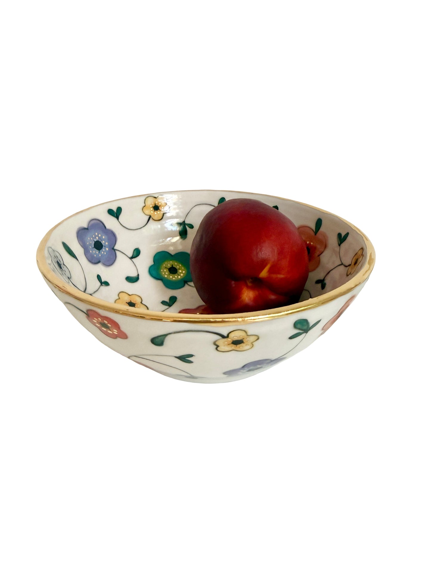 Large Flower Fruit Bowl