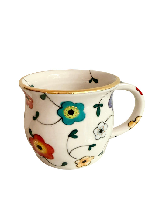 Large Flower Mug