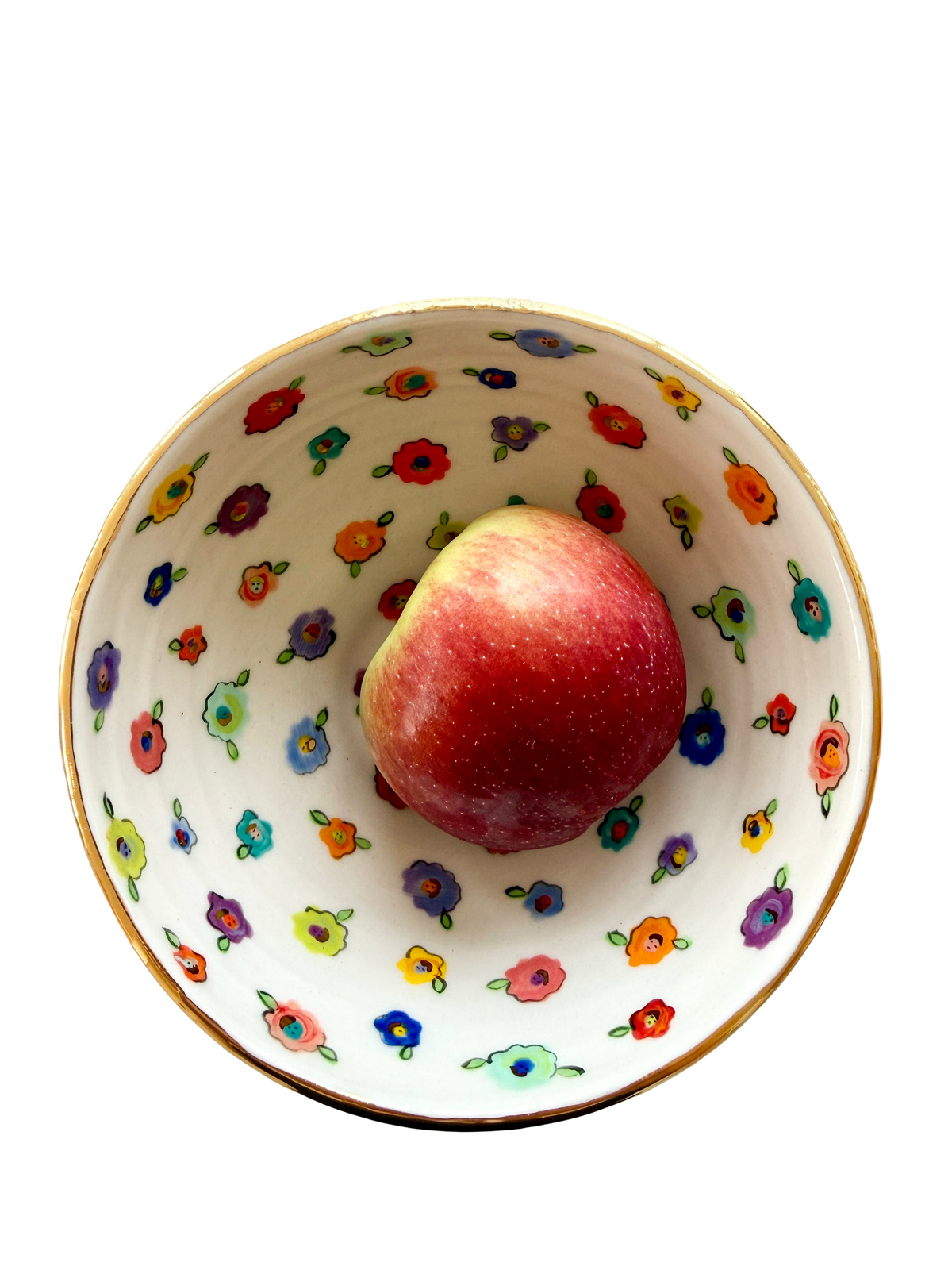 Small Flower Fruit Bowl